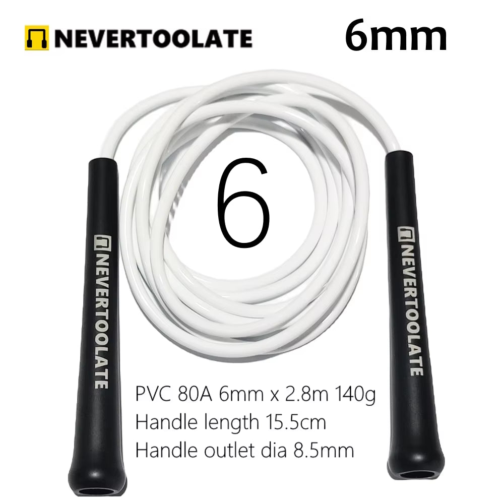 NeverTooLate™ ProSpeed Jump Rope – Lightweight, Durable &amp; Fast