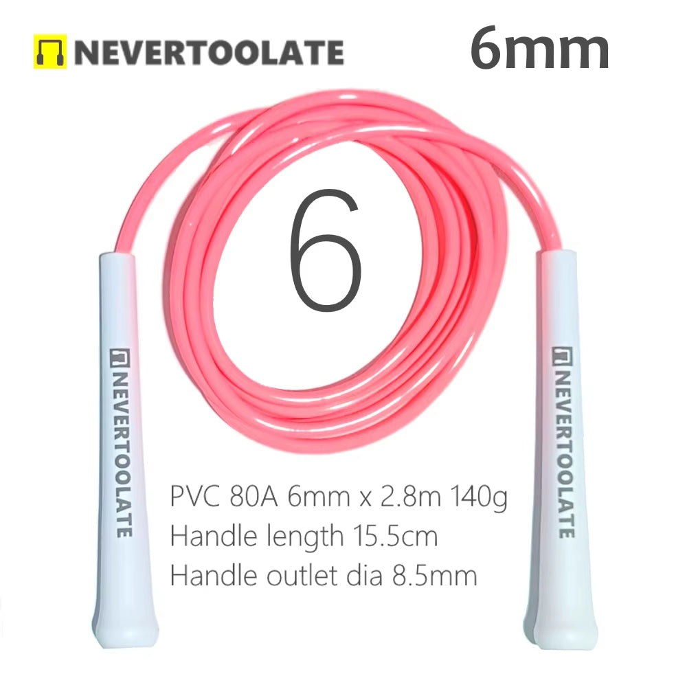 NeverTooLate™ ProSpeed Jump Rope – Lightweight, Durable &amp; Fast
