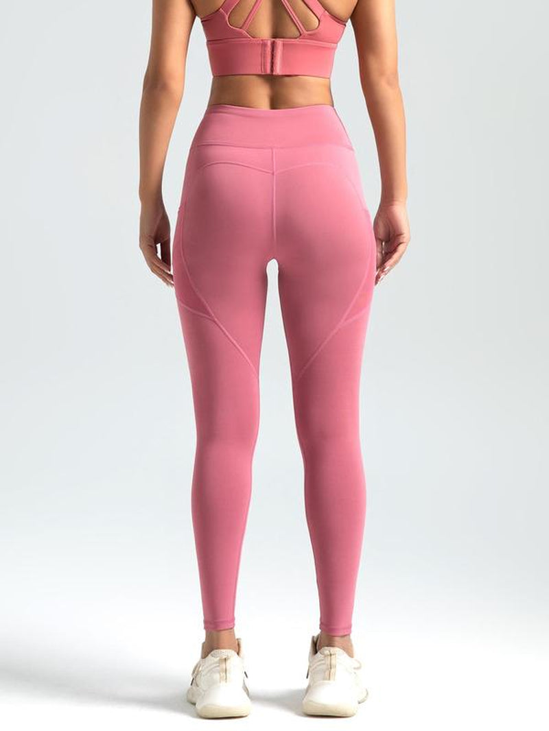 High Waist Pocket Sports Tummy Control Yoga Leggings