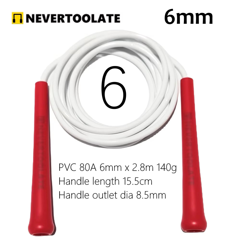 NeverTooLate™ ProSpeed Jump Rope – Lightweight, Durable &amp; Fast
