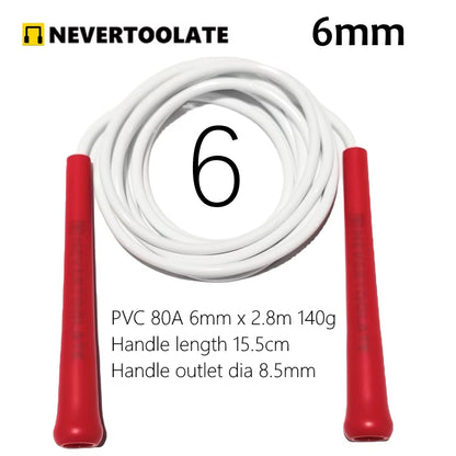 NeverTooLate™ ProSpeed Jump Rope – Lightweight, Durable &amp; Fast