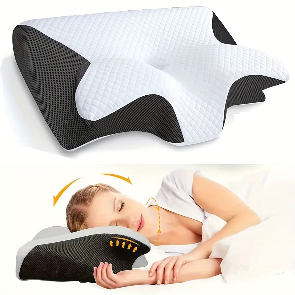 CloudCradle™ Ergonomic Snack Pillow – Sleep Sweet, Dream Deep
